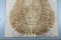 5a Ripple Maple Craft Wood Bookmatch Guitar Top Set Luthier Supply