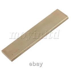 6.3x1.35CM Insert en laiton pour presse de frettes plate pour guitares doré