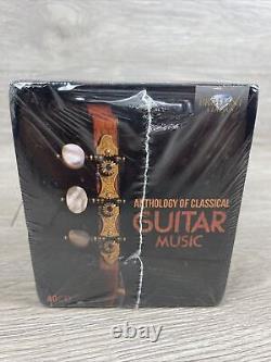 Anthologie de la musique pour guitare classique - Coffret de 40 CD NEUF SOUS BLISTER