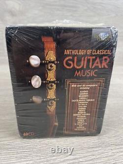 Anthologie de la musique pour guitare classique - Coffret de 40 CD NEUF SOUS BLISTER