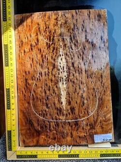 Australian Blackwood'evil Eye' Book-match Set Luthier Guitar Building Wood