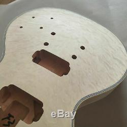 Bricolage Avancée 1 Set Bricolage Inachevé Cou Guitare Et Le Corps Pour Kit Guitare Style Lp