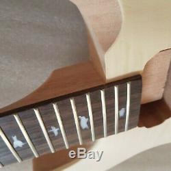 Bricolage Unfinished 1 Jeu Kits De Guitare Électrique Corps Et Le Cou Pour Les Pièces De Style Prs