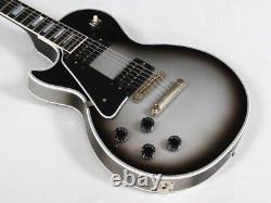 Collection de démonstration de guitares modifiées Gibson Custom Shop Les Paul Custom Silverburst gaucher