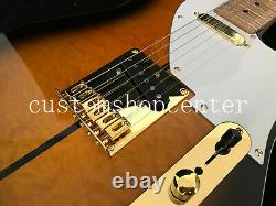 Custom Tuff Dog Tl Electric Guitar 6string Gold Hardware Maple Neck Set-in Joint