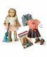 Doll Et Ensemble D'accessoires American Girl Tenney 18 Pouces, Nouveau Dans Sa Boîte, Ensemble Cadeau Deluxe