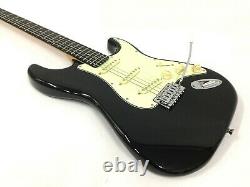 Eko Jet Black Body, Mint Green Pickguard Guitare Électrique, Sss+free Gig Bag K2010