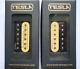 Enroulement Double Tesla Pickups Opus-1 Humbucker Set Zebra