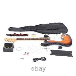 Ensemble de Guitare Électrique Sunset Sycamore Manche en Forme de C Instruments de Musique QUU