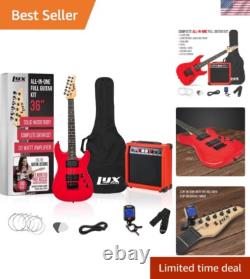 Ensemble de démarrage parfait de guitare pour enfants, guitare électrique de 36 pouces avec amplificateur
