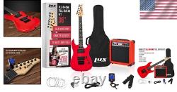Ensemble de démarrage parfait de guitare pour enfants, guitare électrique de 36 pouces avec amplificateur