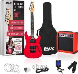 Ensemble de démarrage parfait de guitare pour enfants, guitare électrique de 36 pouces avec amplificateur