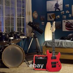 Ensemble de démarrage parfait de guitare pour enfants, guitare électrique de 36 pouces avec amplificateur