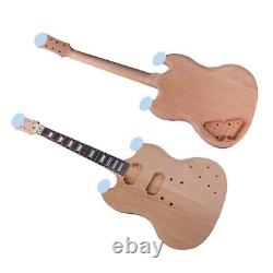 Ensemble de guitare 1set Corps de guitare Manche 22 frettes Guitare électrique Touche en palissandre Nouveau