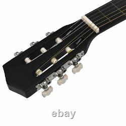 Ensemble de guitare Tidyard 12 pièces avec 6 cordes et support de guitare 38 pouces K8Q4