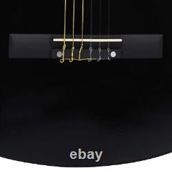 Ensemble de guitare Tidyard 12 pièces avec 6 cordes et support de guitare 38 pouces K8Q4