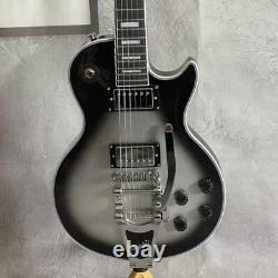 Ensemble de guitare électrique Silver Burst sur mesure en joint