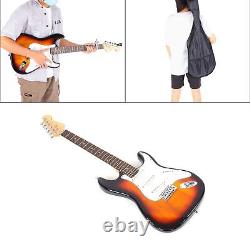 Ensemble de guitare électrique Sunset Sycamore avec manche en forme de C Instruments de musique AGS