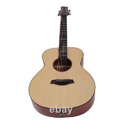 Ensemble de guitare en bois Ensemble de guitare acoustique en bois de sapin et en acajou pour un usage quotidien