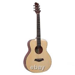 Ensemble de guitare en bois Ensemble de guitare acoustique en bois de sapin et en acajou pour un usage quotidien