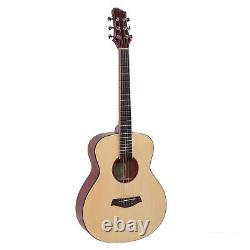 Ensemble de guitare en bois Ensemble de guitare acoustique en bois de sapin et en acajou pour un usage quotidien