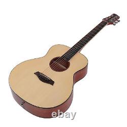 Ensemble de guitare en bois Ensemble de guitare acoustique en bois de sapin et en acajou pour un usage quotidien