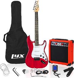 Ensemble de kit de guitare électrique de 39 pouces avec amplificateur de 20W, tous les accessoires, numérique