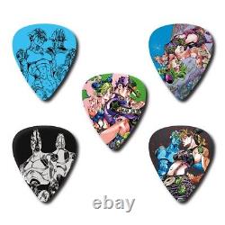 Ensemble de médiators de guitare de Jojo's Bizarre Adventure Stone Ocean 25 médiators Japon