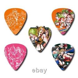 Ensemble de médiators de guitare de Jojo's Bizarre Adventure Stone Ocean 25 médiators Japon