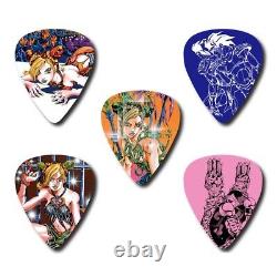 Ensemble de médiators de guitare de Jojo's Bizarre Adventure Stone Ocean 25 médiators Japon