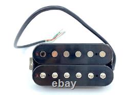 Ensemble de micros Gotoh Classic Humbucker pour manche et chevalet en noir.