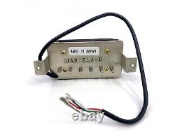 Ensemble de micros Gotoh Classic Humbucker pour manche et chevalet en noir.