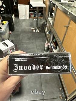 Ensemble de micros pour guitare électrique Invader Humbucker, parfait pour le hard rock et le heavy metal