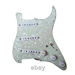 Ensemble de pré-câblage de pickguard ST SSS pré-câblé avec micros SD Alnico V