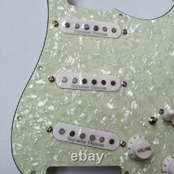 Ensemble de pré-câblage de pickguard ST SSS pré-câblé avec micros SD Alnico V