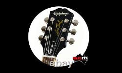 Epiphone Les Paul Classic Electric Guitar Finition Ebony Gloss Avec Configuration Pro-scm