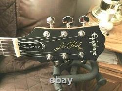 Epiphone Les Paul Traditionnel Pro IV L. E. Guitare Électrique Gold Top/set Up&bag