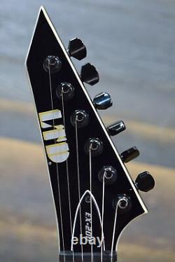 Esp Ltd Ex-200 Set-neck Gauchers Construction Noir El. Guitar # Rs18010057