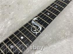 Esp Snakebyte Black Satin James Hetfield Modèle Guitare Électrique, B3023