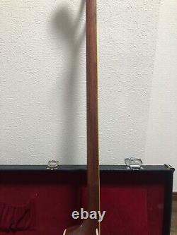 Étui rigide Near Mint pour Shamisen japonais, ensemble de musique, sac pour instrument à 3 cordes, doré