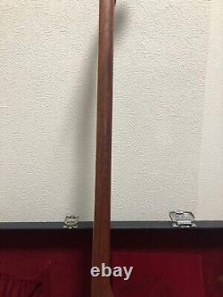 Étui rigide Near Mint pour Shamisen japonais, ensemble de musique, sac pour instrument à 3 cordes, doré