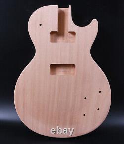 Fit Diy Electric Guitar Kit Acajou Guitar Neck Unfinished Guitar Body Set In
