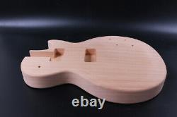 Fit Diy Electric Guitar Kit Acajou Guitar Neck Unfinished Guitar Body Set In