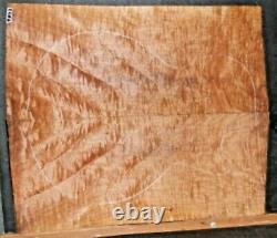 Flame Curly Maple Wood 9872 Luthier Carved Top Guitar Set 20,5 X 17 X 75