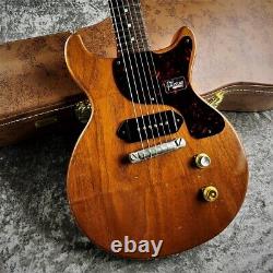 Gibson Cs 1960 Les Paul Junior Double Cutaway Light Aged Faded Cherry #ggbyb