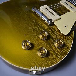 Gibson Cs Murphy Lab 1954 Lespaul Gold Top Reissue Heavy Aged Double Gold #gg5ac