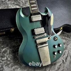 Gibson Cs Murphy Lab Collection 1964 Sg Standard Avec Maestro Light Aged #gg4dt