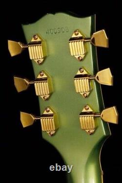 Gibson Custom Shop 1968 Les Paul Custom VOS Toute Inverness Green Guitare Électrique