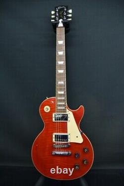 Gibson Les Paul Peace Peaseful Orange Fabriqué Aux États-unis 2014 Guitare Électrique, B3207