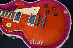 Gibson Les Paul Peace Peaseful Orange Fabriqué Aux États-unis 2014 Guitare Électrique, B3207